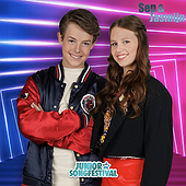 HOLDING ON TO YOU - Sep & Jasmijn, Junior Songfestival